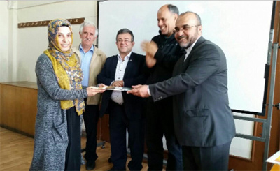 اهدای جوایز چهارمین المپیاد سراسری زبان فارسی ترکیه